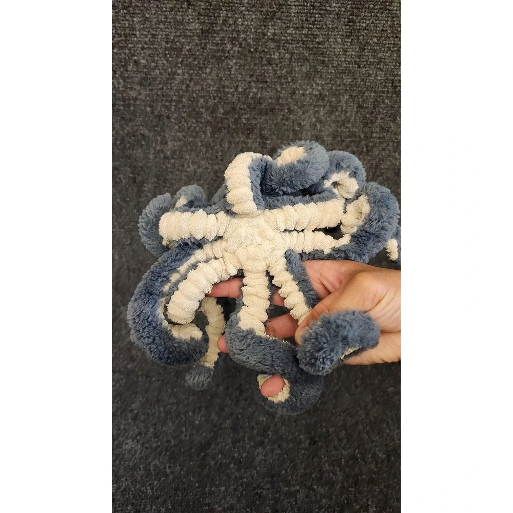 Jellycat Blue Octopus Plush Small Stuffed Animal Soft Toy Tentacles Cuddly